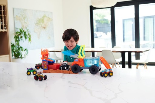 Hot Wheels Monster Truck Arena Smashers Color Shifters 5 Спасательная сигнализация HPN73