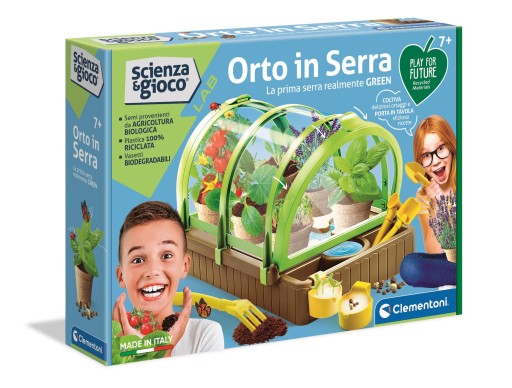 Развивающий набор для детей Clementoni Scientific Fun Greenhouse EKO plus