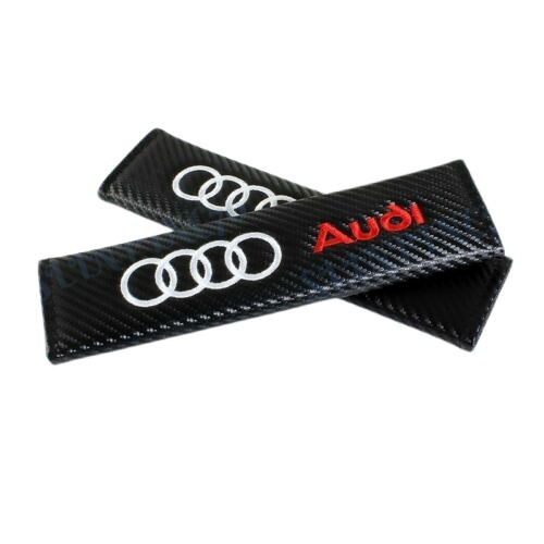 Чехлы на ремни безопасности AUDI CARBON LOOK универсальные
