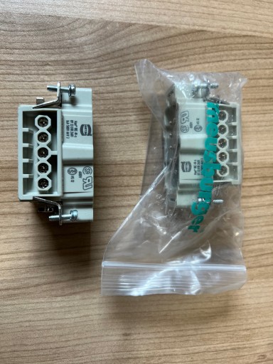 Контактная вставка Han E, штекер 10B HARTING