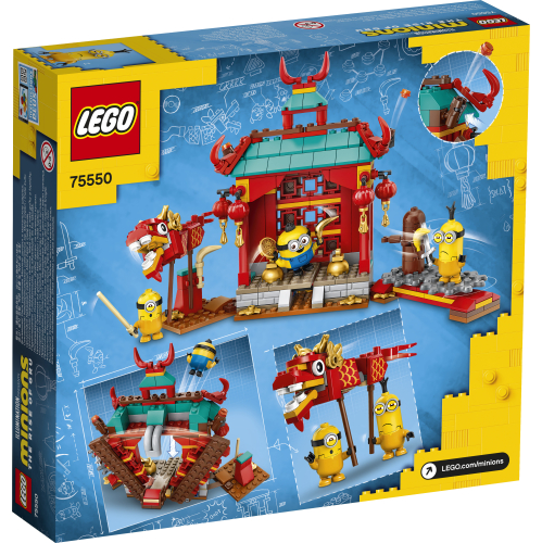 LEGO 75550 МИНЬОНЫ - МИНЬОНЫ И БОРЬБА КУНГ-ФУ