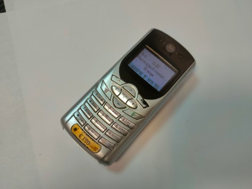 MOTOROLA C350 SILVER + АККУМУЛЯТОР - 100% работоспособен