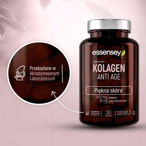 Essensey COLLAGEN ANTI AGE VITA C 1075MG ВОЛОСЫ КОЖИ