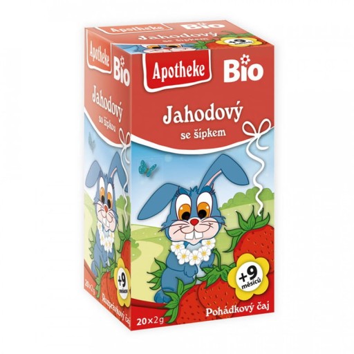 Чай детский Шиповник Клубника БИО