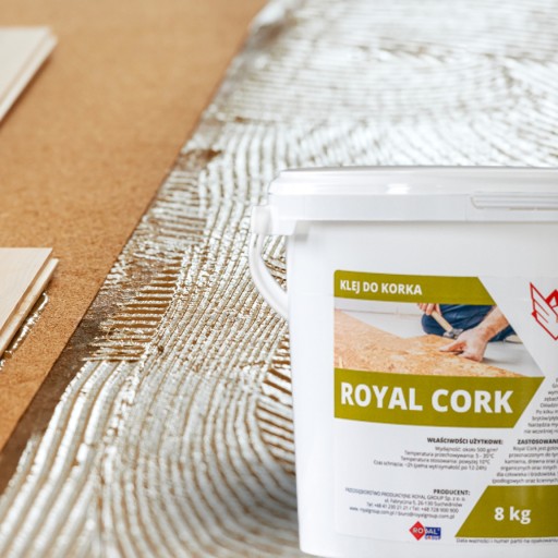 ROYAL CORK 8kg Silny Klej Montażowy Dyspersyjny Kleje do Korka