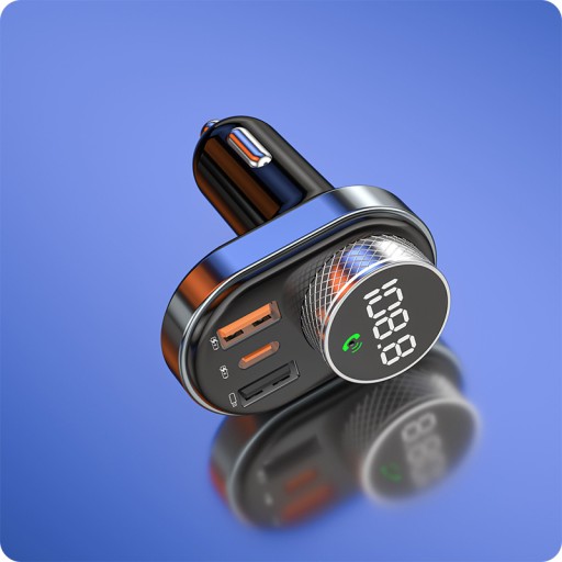 FM-ПЕРЕДАТЧИК ДЛЯ ТЕЛЕФОНА ЗАРЯДНОЕ УСТРОЙСТВО USB-C