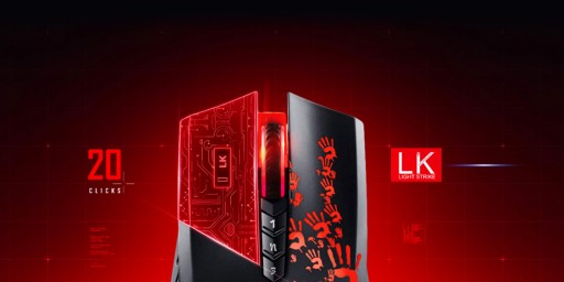Мышь A4Tech Bloody Gaming A60 Blazing с разрешением 4000 точек на дюйм Core3