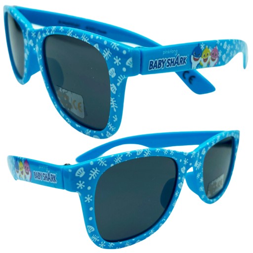 Солнцезащитные очки BABY SHARK в форме акулы UV400