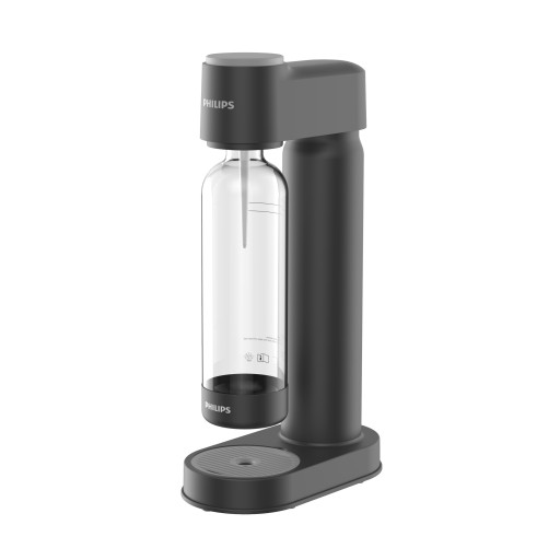 Карбонизатор для газированной воды PHILIPS GoZero черный + бутылка + картридж CO2