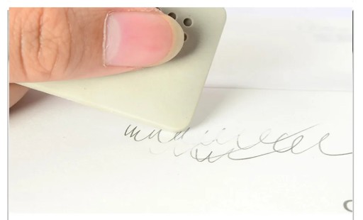 Ластик Faber Castell 187164 Eraser Grip 2001 Edge Grey Art, трапециевидный ластик
