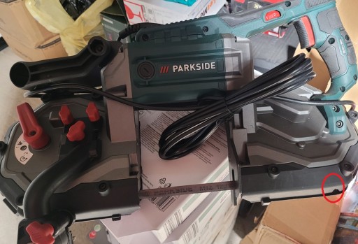 Ленточная пила Parkside 1100 Вт PMB B2 по металлу ELECTRIC 3065