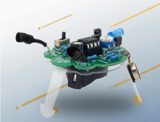 Robot reagujący na światło Zestaw do nauki lutowania KIT DIY