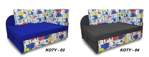 Детская кроватка, детский раскладной диван КУБУСЬ
