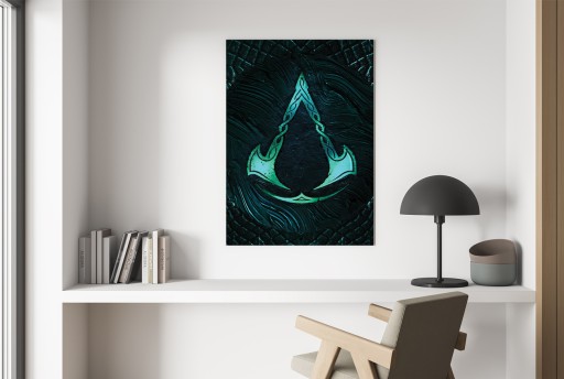 1x Плакат Assassin's Creed: Валгалла 60x80 РАЗНЫЕ