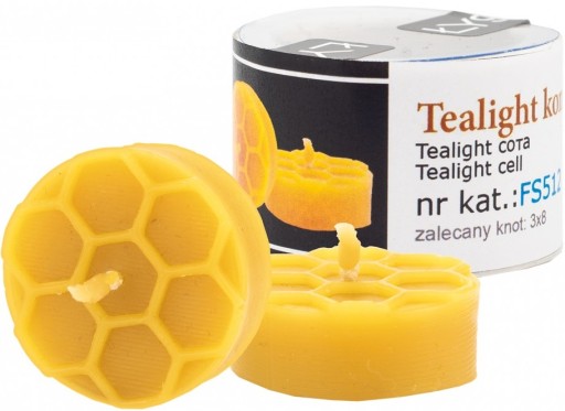 FORMA SYLIKONOWA do świec TEALIGHT KOMÓRKA FS512