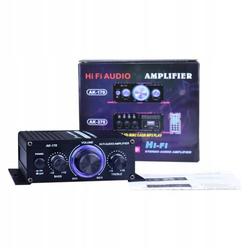 MINI WZMACNIACZ MOCY AUDIO AK-170 BLUETOOTH 5.1