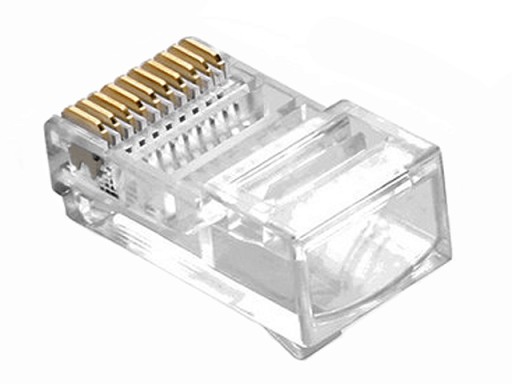 Wtyk RJ50/10P10C UTP na kabel okrągły linka AWG24-27 10szt