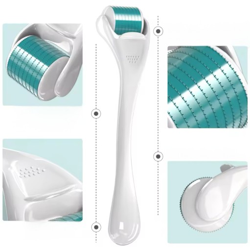 DERMA ROLLER 0,25 мм для волос: стимулирование роста волос, залысины, облысение, мезотерапия