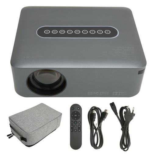 PROJEKTOR RZUTNIK ANDROID BLUETOOTH WIFI 1080P