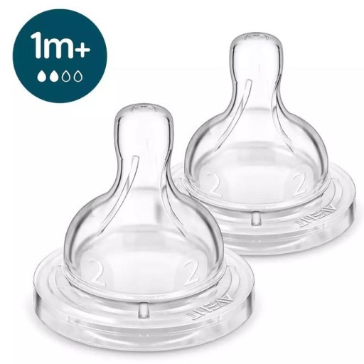 Соска PHILIPS AVENT ANTI-COLIC 1м+ 2 шт.