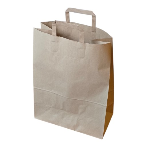 PAPER BAG GREY 260x140x300 EKO 26x14x30 25 шт.