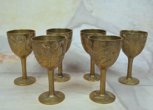 Стаканы с ГРАВИРОВКОЙ, 6 шт. плюс поднос.