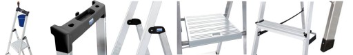 Лестница отдельностоящая Krause Solidy 1x3 126214