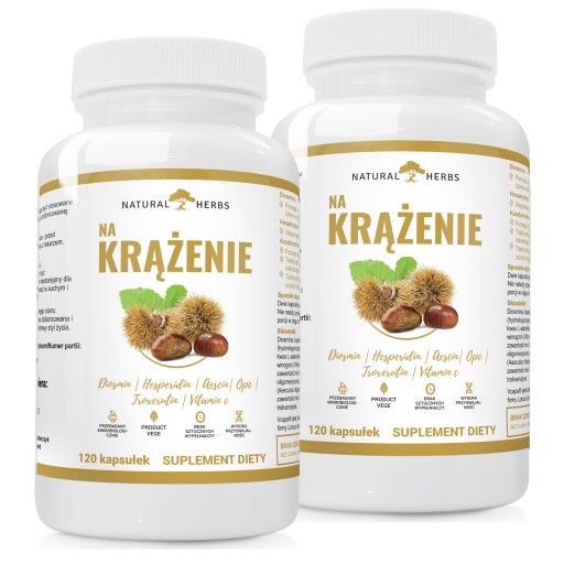 NA KRĄŻENIE DIOSMINA KASZTANOWIEC WEGE 2x120k