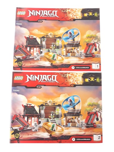 Руководство LEGO 70590 Ninjago Airjitzu Battle