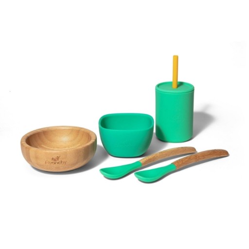 Детский обеденный набор AVANCHY Bamboo Gree