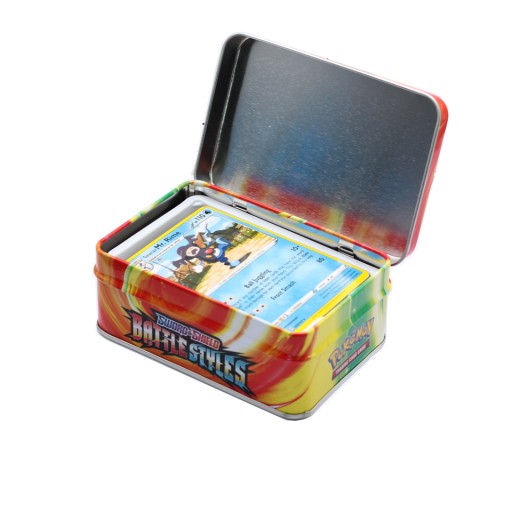 Набор из 41 карты Pokemon Cards в металлической жестяной коробке из серии Lost Origin