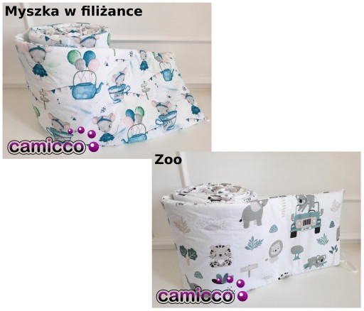 ПРОТЕКТОР ДЛЯ КРОВАТИ 120x60, 180x30 детские кроватки HIT