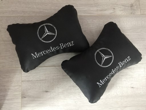 Poduszka zagłówek kość do auta! 2szt! Twoje Logo!