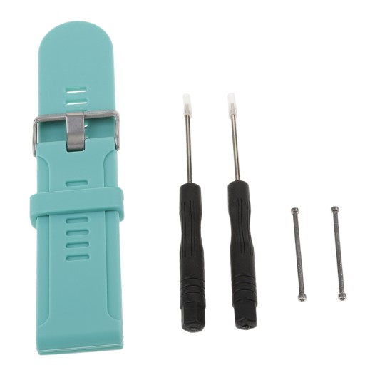 Pasek zapasowy z silikonową opaską na nadgarstek, kompatybilny z Garmin Teal