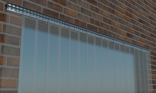 Kurtyna paskowa 85x235 folia pas PCV grubość 2mm zasłona drzwiowa