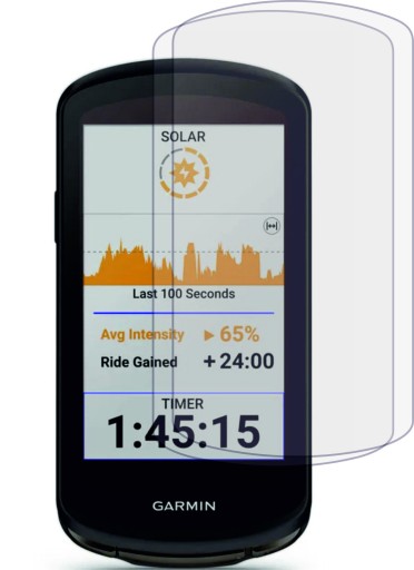 Защитный силиконовый чехол для навигации GARMIN EDGE 1040 Solar + 2 очки