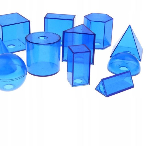 12 3D-геометрических фигур для изучения математики и