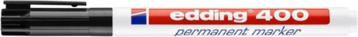 Перманентный маркер Edding 400, круглый, 1 мм, черный