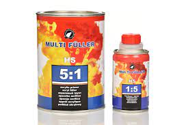 MULTI FULLER PODKŁAD AKRYLOWY HS WYPEŁNIAJĄCY 0,8L+UTW SZARY