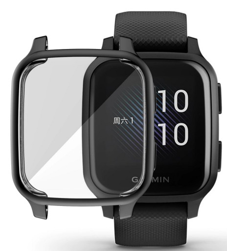 Etui 2w1 Ochronne Przód+Boki do Garmin Venu Sq / Sq Music