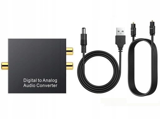 Оптический коаксиальный SPDIF 2xCinch Audio 3.5 конвертер