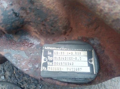 MAN L2000 LE 180 Вставка моста с замком HY 0720