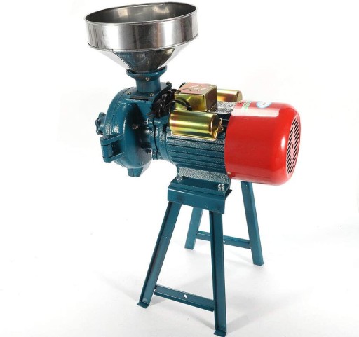 Elektryczny mŁynek do ziarna 1.5kw+metalowy lejek