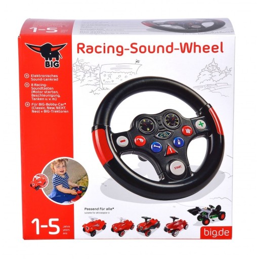 Рулевое колесо BIG Sound для Ride-Ons, 8 кнопок