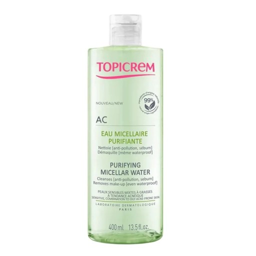 Topicrem AC Очищающая мицеллярная вода 400 мл