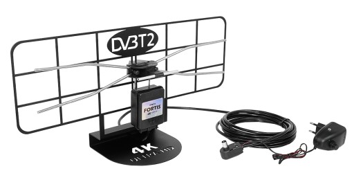 САМАЯ МОЩНАЯ ВНУТРЕННЯЯ АНТЕННА DVB-T2 FORTIS 4K LTE
