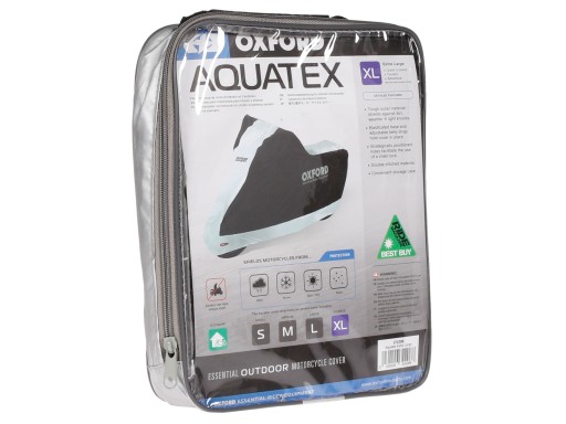 ЧЕХОЛ OXFORD AQUATEX ДЛЯ МОТОЦИКЛА XL МОДЕЛЬ 2018 ГОДА