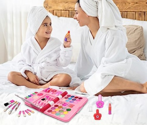 MAKEUP BOX МАКИЯЖ ДЛЯ ДЕВОЧКИ КОСМЕТИКА ДЛЯ МАКИЯЖА И НОГТЕЙ