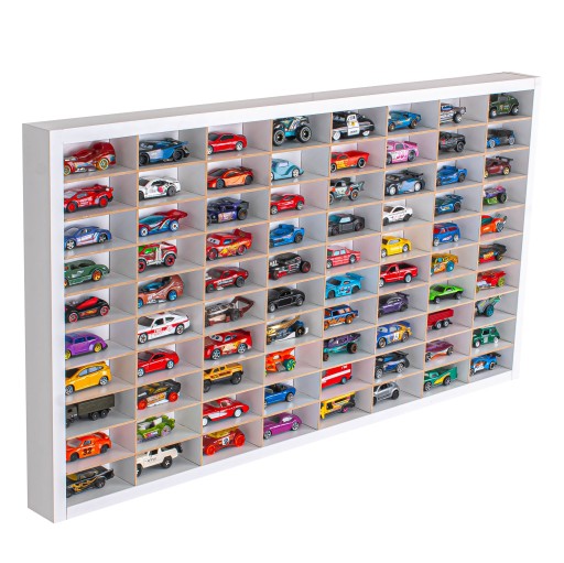 Полка для машинок, машинок, пружин, органайзера Hot Wheels, 80 мест