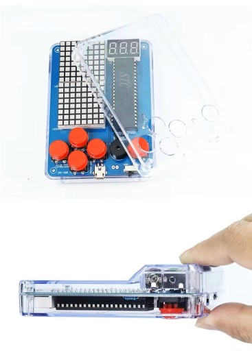 Gra Snake Tetris Racing Samolot + obudowa do lutowania DIY kit